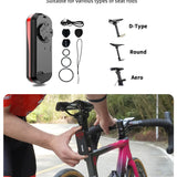 luz radar ajustable a las tijas