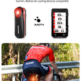 luz radar con conexión ant+
