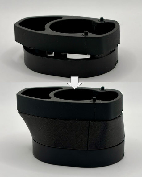 Adaptación de espaciadores para manillar de Pedra Components