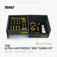 TiNE Kit de Tornillería de Titanio SRAM Red en acabado Aureate Glow (dorado)