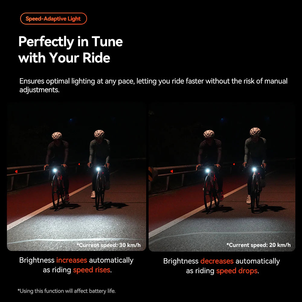 Luxz delantera ajustable a la velocidad