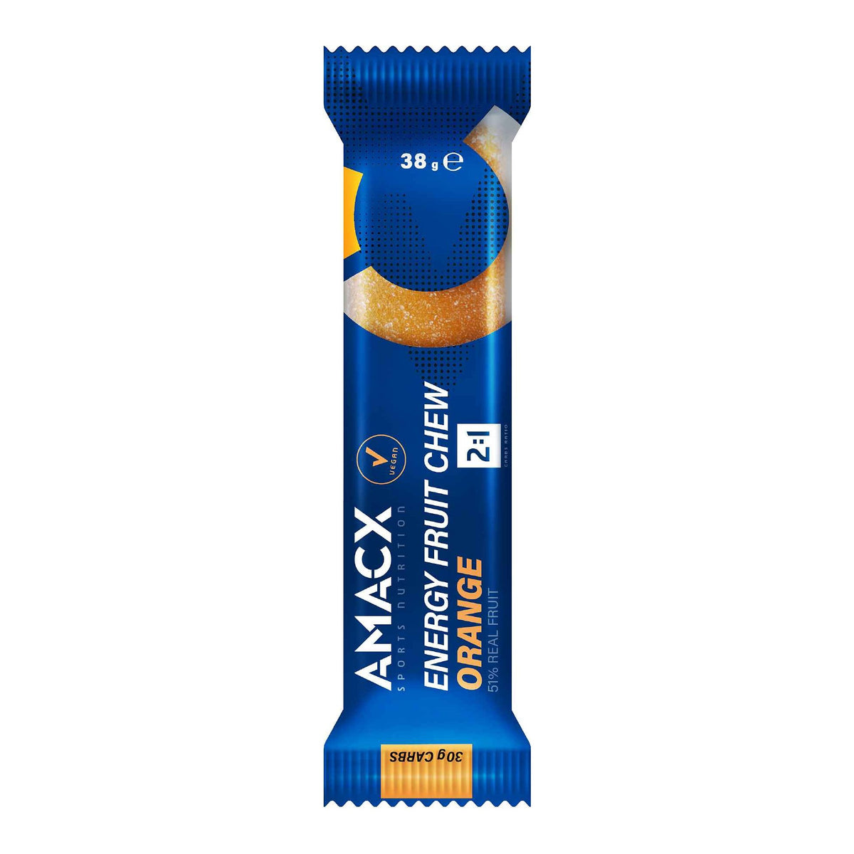Nutrición Amacx Energy Fruit Chew, detalle