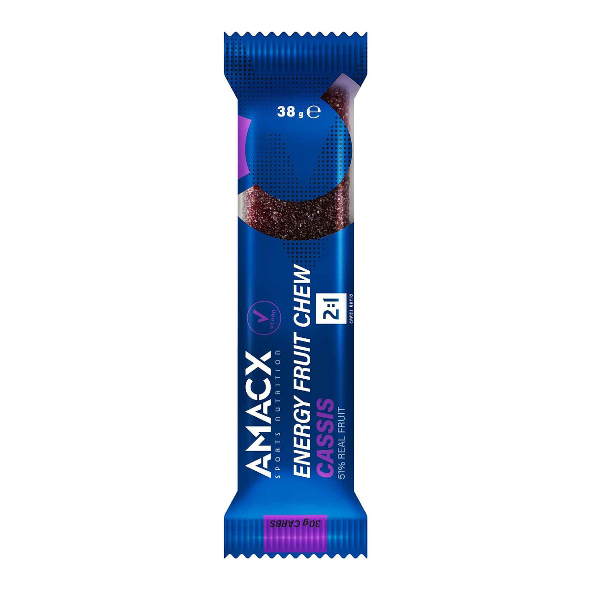 Nutrición Amacx Energy Fruit Chew, detalle
