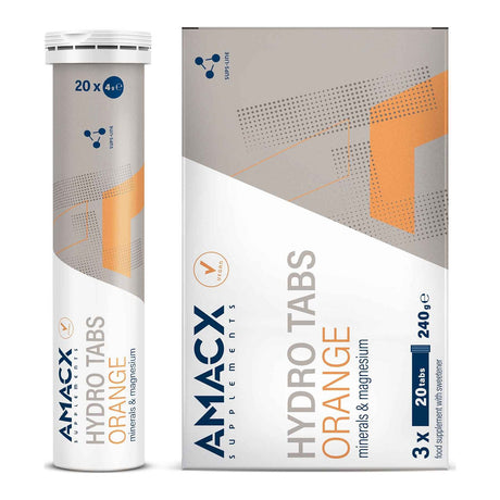 Amacx Hydro Tabs Nutrición, front view