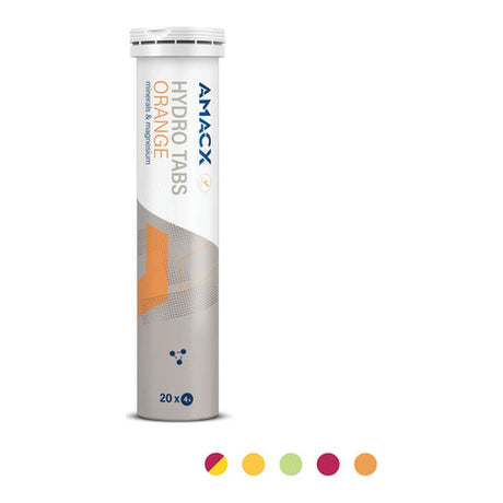 Amacx Hydro Tabs Nutrición, front view