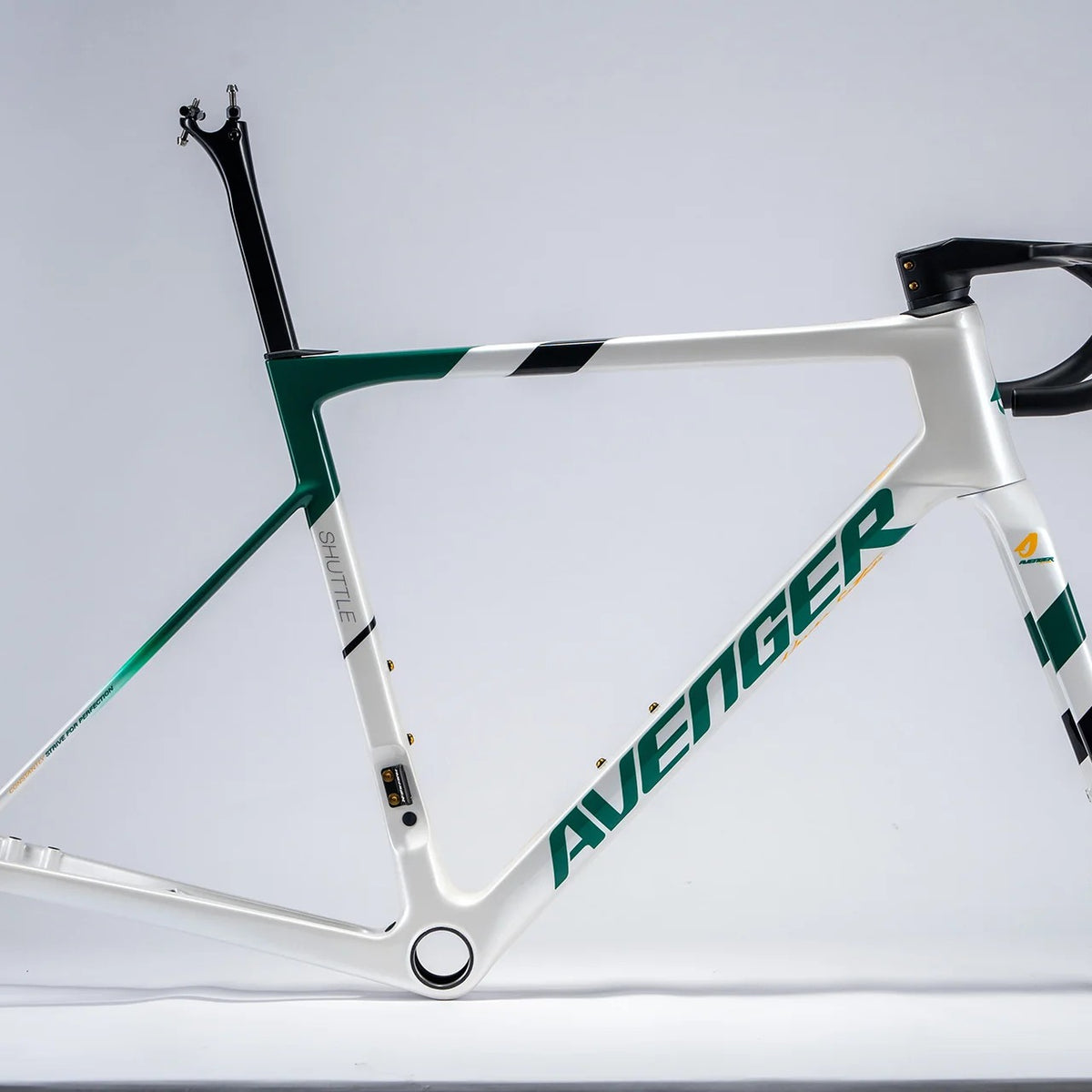 Bicicleta Avenger Shuttle 2026 Green Wave, vue latérale