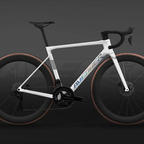 Bicicleta Avenger Shuttle 2026 Pure White, vue latérale