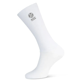 Chaussettes aéro Bont Aero Socks V4 en blanc, vue latérale