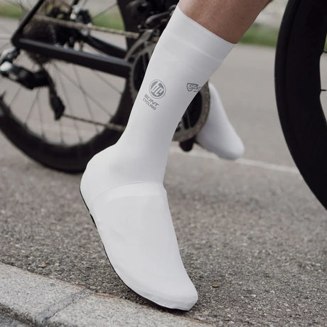 Bont Aqua Sokz — Cubrezapatillas Impermeables Aero blanco, detalle