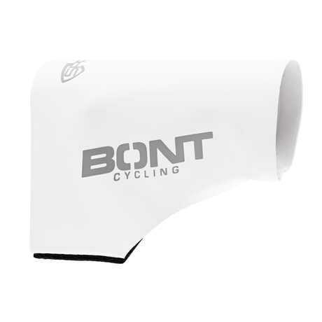 Cubrezapatillas Bont Dialz en blanco, vista lateral