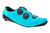 Zapatillas de carretera Bont Riot 24 en azul, vista tres cuartos