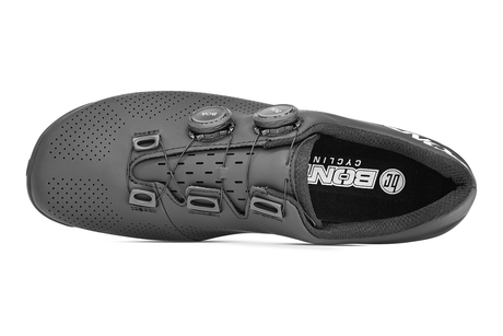 Zapatillas de carretera Bont Riot 24 en negro, vista superior