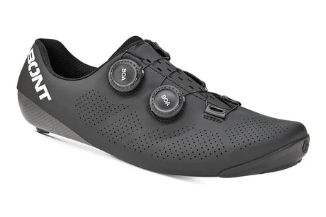Zapatillas de carretera Bont Riot 24 en negro, vista tres cuartos
