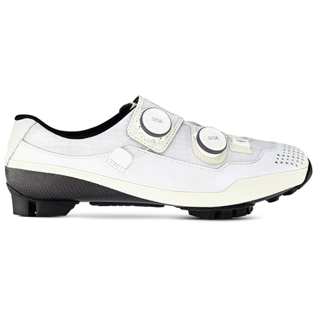 Zapatillas de gravel y MTB Bont Riot G en blanco, lateral exterior