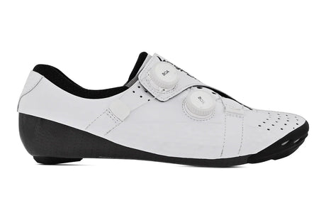 Zapatillas de carretera Bont Vaypor S en blanco, lateral exterior