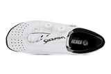 Zapatillas de carretera Bont Vaypor S en blanco, vista superior