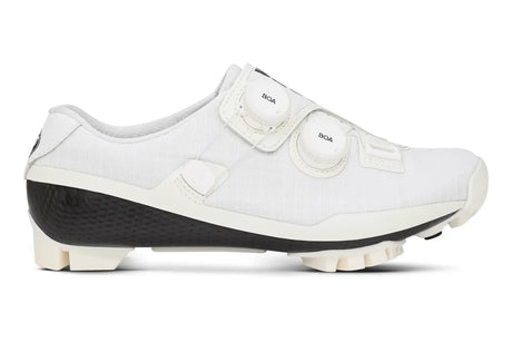 Zapatillas de gravel Bont Vaypor SL G en blanco, lateral exterior