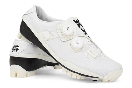 Zapatillas de gravel Bont Vaypor SL G en blanco, par