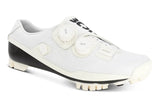 Zapatillas de gravel Bont Vaypor SL G en blanco, vista tres cuartos