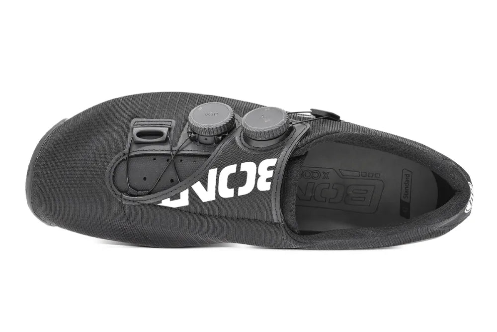 Zapatillas de gravel Bont Vaypor SL G en negro, vista superior