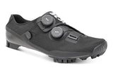Zapatillas de gravel Bont Vaypor SL G en negro, vista tres cuartos