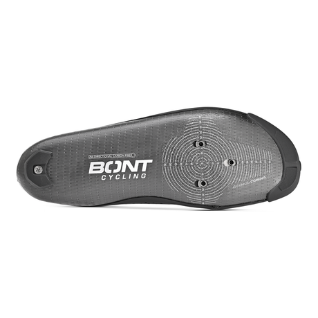 Zapatillas de carretera Bont Vaypor SL en negro, suela de carbono