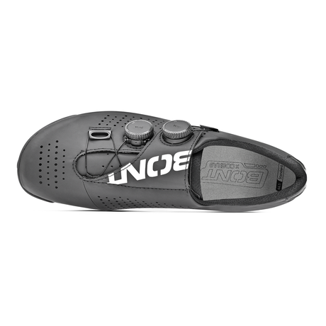 Zapatillas de carretera Bont Vaypor SL en negro, vista superior