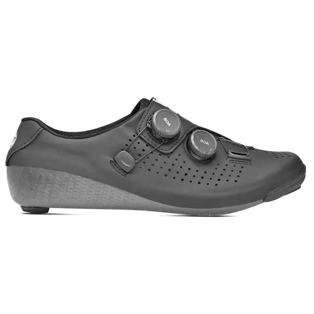 Zapatillas de carretera Bont Vaypor SL en negro, vista tres cuartos