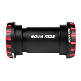 Nova Ride CBB BB30 para Shimano 24 mm en rojo