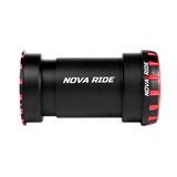 Nova Ride CBB BBRight para Shimano 24 mm en rojo