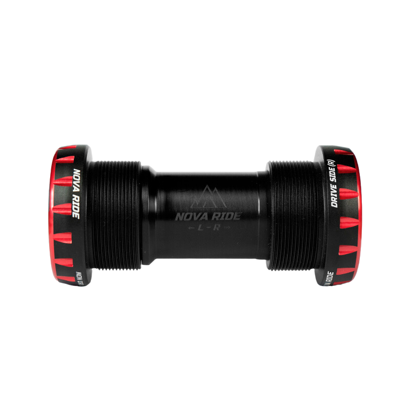 Nova Ride CBB BSA para Shimano 24 mm en rojo