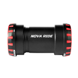 Nova Ride CBB PF30 para Shimano 24 mm en rojo