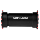 Nova Ride CBB BB92 MTB para Shimano 24 mm en rojo