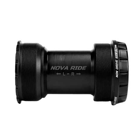 Nova Ride CBB T47 77A para SRAM DUB 29 mm en negro
