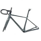 Cuadro Avenger Gravel FM188 The black knight, vue latérale