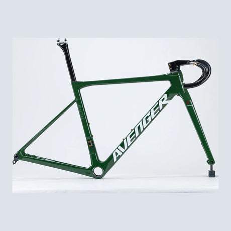 Cuadro Avenger Shuttle SL Forest green, Antriebsseite