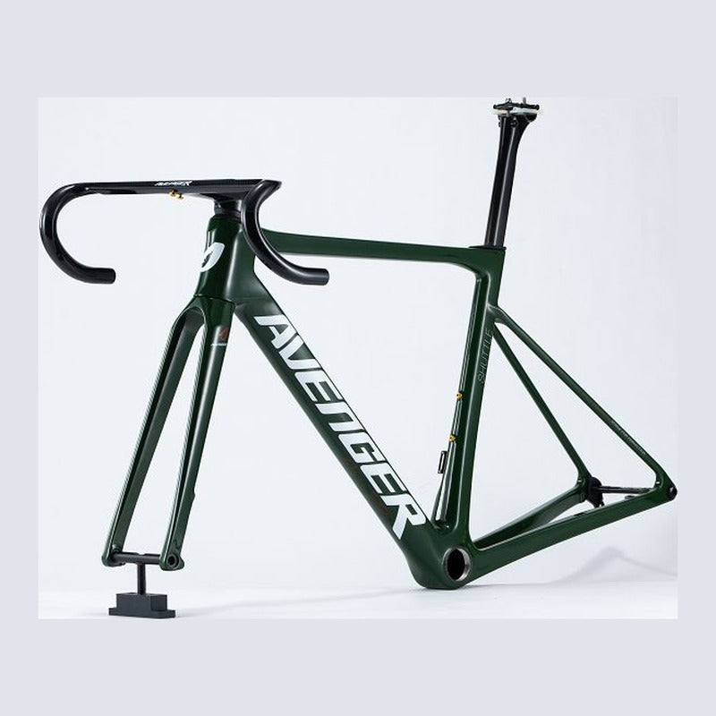 Cuadro Avenger Shuttle SL Forest green, vue de trois quarts