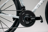 Guarnitura in carbonio Cybrei con corone Metarbon Aero, montato sulla bici