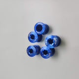 Cybrei Tornillos para Platos bleu, vue de dessus