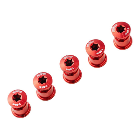 Cybrei Tornillos para Platos rojo, detalle