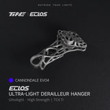TiNE Eclos Patilla de Cambio de Titanio, versión Cannondale SuperSix EVO 4