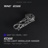 TiNE Eclos Patilla de Cambio de Titanio, versión Giant TCR / Propel / Defy