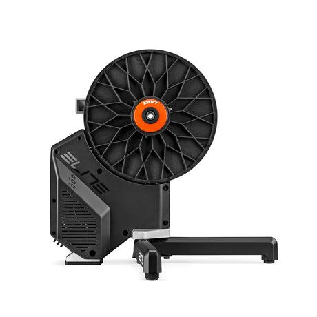 Rodillo Elite Rivo con Zwift Cog and Click, vista lateral derecha