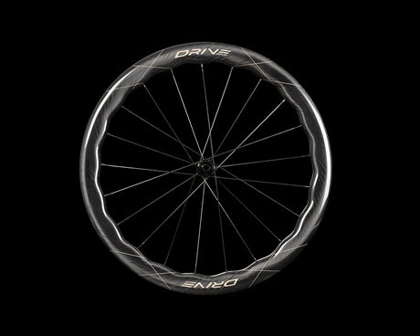 Ruedas EliteWheels Helix 57D SS Fusión de oro, rueda delantera en vista lateral