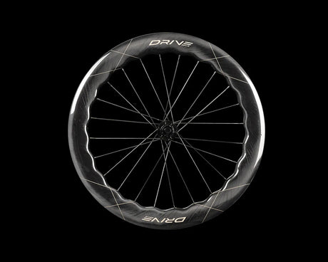 Ruedas EliteWheels Helix 68D SS Fusión de oro, rueda trasera en vista lateral