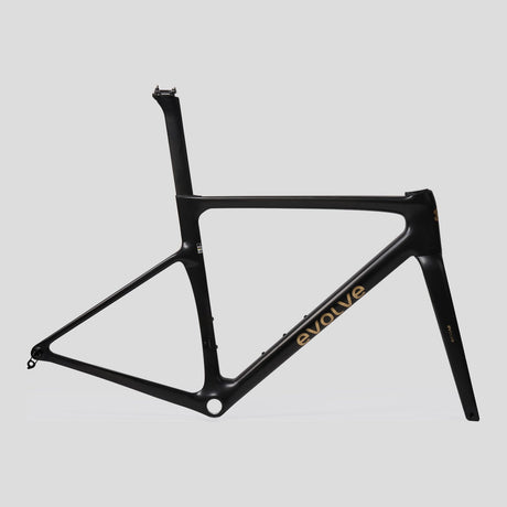 Rennrad Evolve Artista Cima 105 Di2 Matte Black, Rahmen, Seitenansicht