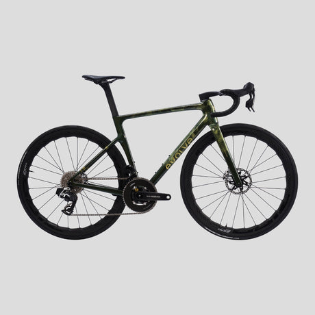 Rennrad Evolve Artista Cima Dura-Ace Di2 Emerge, Evolve-Referenzaufbau mit anderer Gruppe