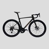 Vélo Evolve Artista Cima Force AXS Matte Black, montage de référence Evolve avec un autre groupe