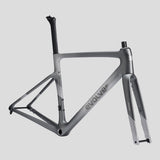 Vélo Evolve Artista Cima Force AXS Mist, cadre, vue de trois quarts