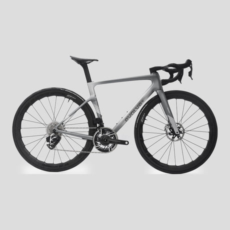 Rennrad Evolve Artista Cima Force AXS Mist, Evolve-Referenzaufbau mit anderer Gruppe